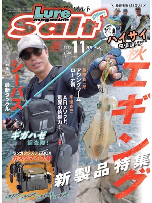 cover image of ルアーマガジンソルト2022年11月号